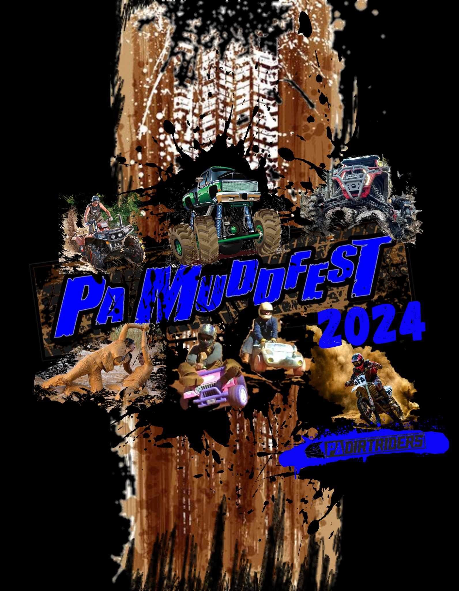 PA Mudd Fest 2024 Event T-Shirt