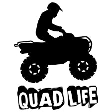 Quad Life Decal