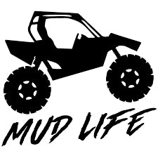 Mud Life Decal