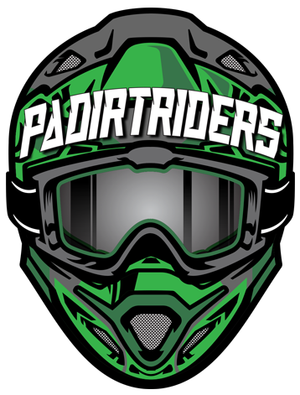 PA DIRTRIDERS GREEN HELMET DECAL
